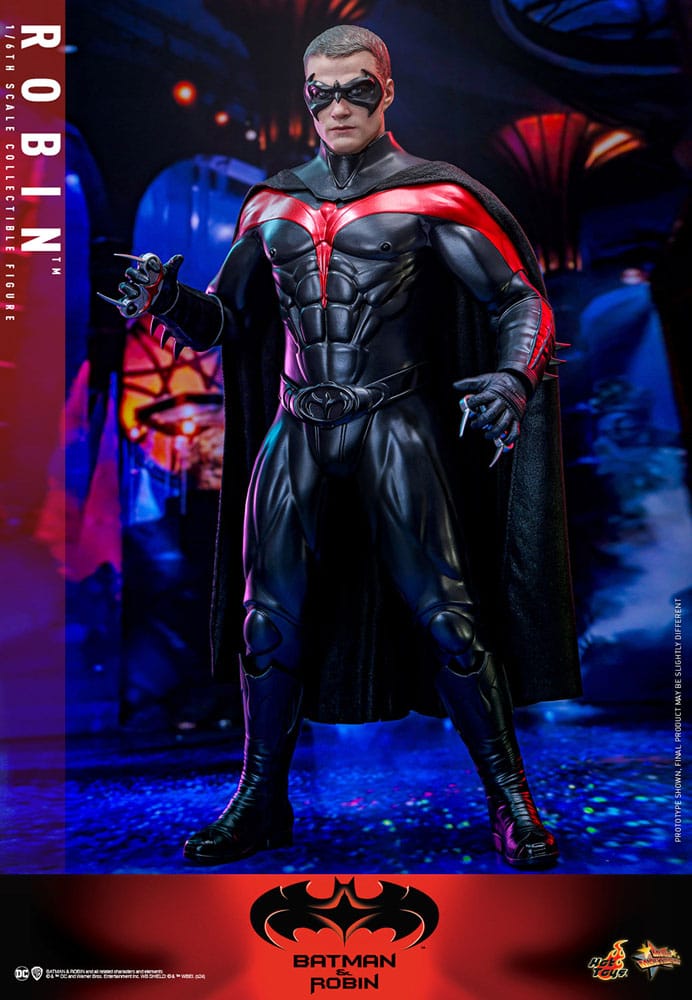 BATMAN Y ROBIN FIGURA MOVIE MASTERPIECE 1/6 ROBIN 30 CM - HOT TOYS - Imagen 10