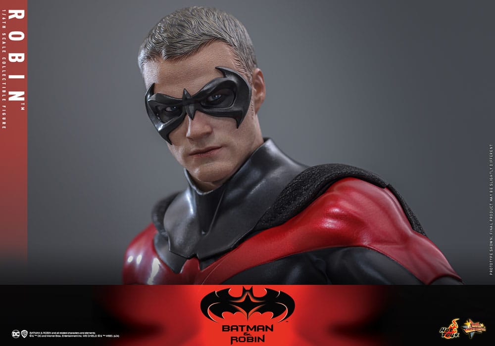 BATMAN Y ROBIN FIGURA MOVIE MASTERPIECE 1/6 ROBIN 30 CM - HOT TOYS - Imagen 14