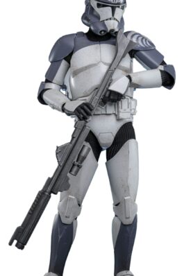 STAR WARS THE CLONE WARS FIGURA 1/6 104TH BATTALION WOLFPACK CLONE TROOPER 30 CM – HOT TOYS