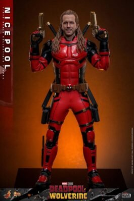 DEADPOOL & WOLVERINE MOVIE MASTERPIECE FIGURA 1/6 NICEPOOL 30 CM – HOT TOYS