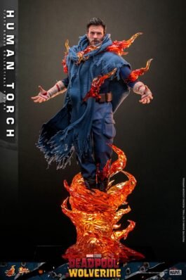DEADPOOL & WOLVERINE MOVIE MASTERPIECE FIGURA 1/6 HUMAN TORCH 31 CM – HOT TOYS