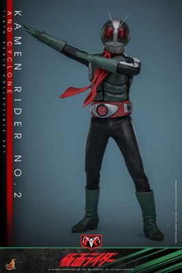 KAMEN RIDER 1/6 KAMEN RIDER NO. 2 AND CYLONE 30 CM – HOT TOYS