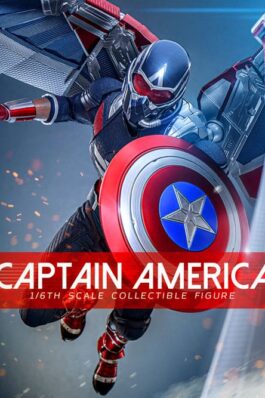 CAPTAIN AMERICA: BRAVE NEW WORLD MOVIE MASTERPIECE 1/6 CAPTAIN AMERICA 30 CM – HOT TOYS