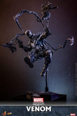 MARVEL COMICS FIGURA 1/6 AGENT VENOM 32 CM – HOT TOYS