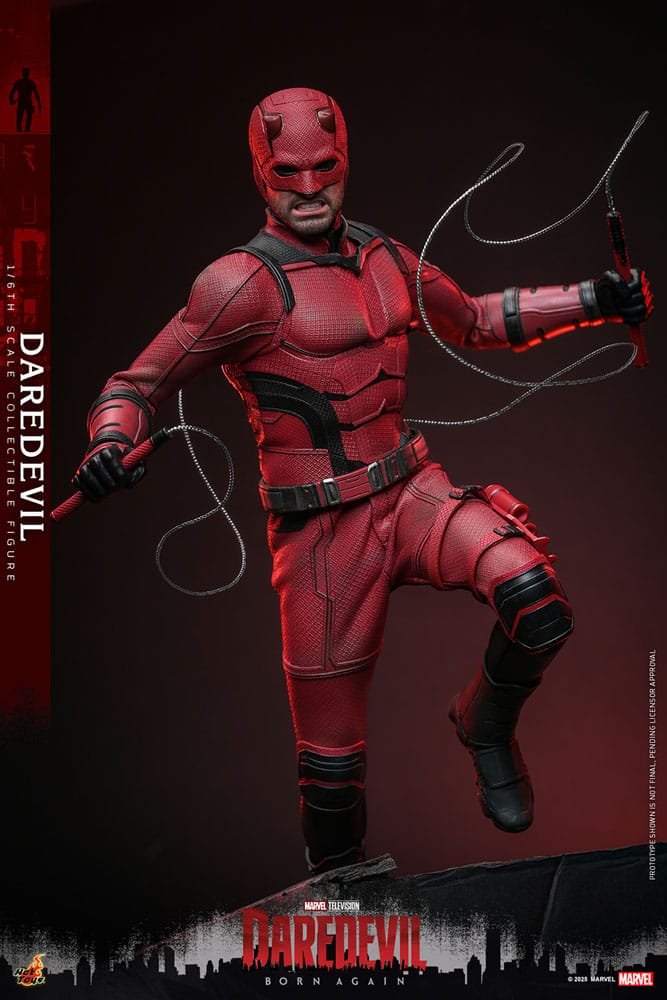 DAREDEVIL: BORN AGAIN FIGURA 1/6 DAREDEVIL 30 CM - HOT TOYS - Imagen 3