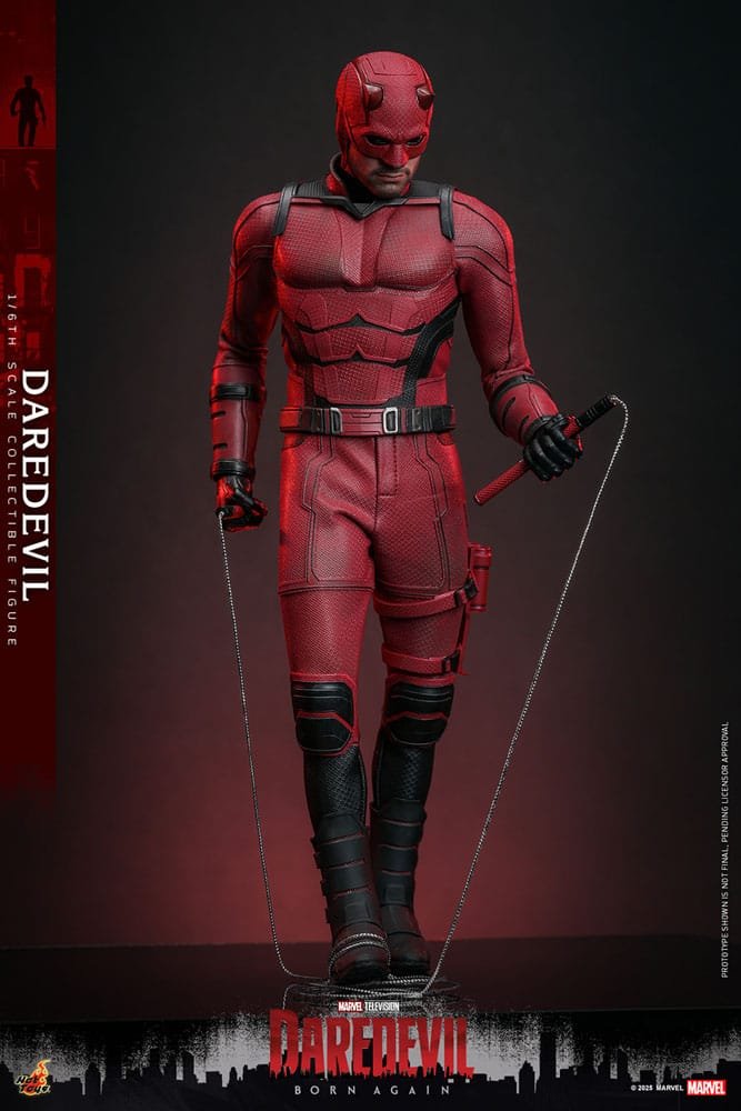 DAREDEVIL: BORN AGAIN FIGURA 1/6 DAREDEVIL 30 CM - HOT TOYS - Imagen 8