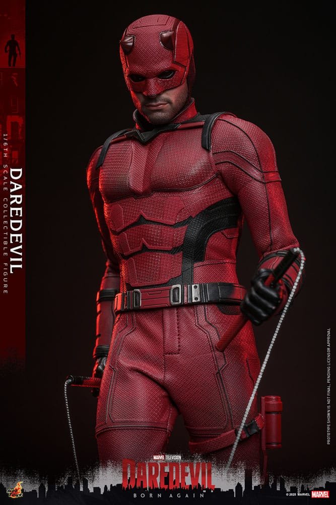 DAREDEVIL: BORN AGAIN FIGURA 1/6 DAREDEVIL 30 CM - HOT TOYS - Imagen 12