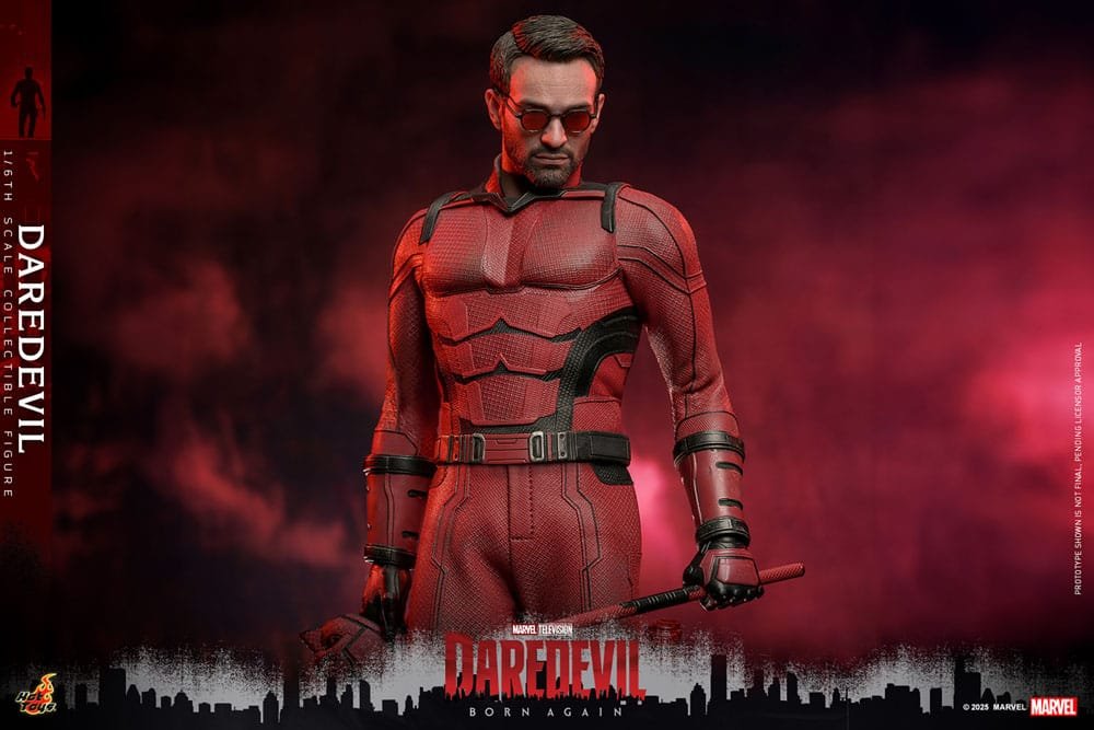 DAREDEVIL: BORN AGAIN FIGURA 1/6 DAREDEVIL 30 CM - HOT TOYS - Imagen 13