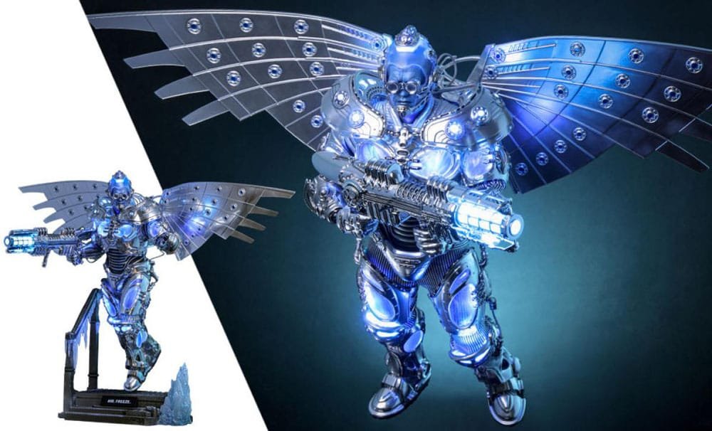 BATMAN Y ROBIN FIGURA MOVIE MASTERPIECE 1/6 MR. FREEZE DELUXE VERSION 33 CM - HOT TOYS - Imagen 2