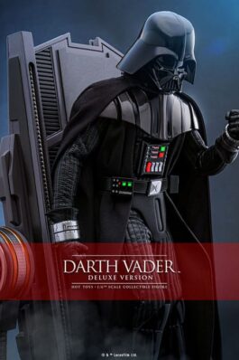 STAR WARS: EPISODIO III – LA VENGANZA DE LOS SITH FIGURA MOVIE MASTERPIECE 1/6 DARTH VADER (DELUXE VERSION) 35 CM – HOT TOYS