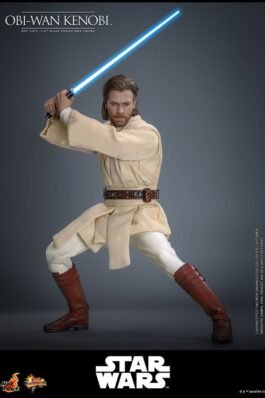 STAR WARS: EPISODIO II – EL ATAQUE DE LOS CLONES FIGURA 1/6 OBI-WAN KENOBI 31 CM – HOT TOYS