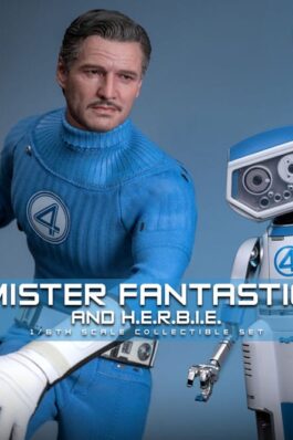 LOS CUATRO FANTÁSTICOS: PRIMEROS PASOS PACK DE 2 FIGURAS MOVIE MASTERPIECE 1/6 MISTER FANTASTIC & H.E.R.B.I.E. 30 CM – HOT TOYS