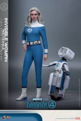 LOS CUATRO FANTÁSTICOS: PRIMEROS PASOS PACK DE 2 FIGURAS MOVIE MASTERPIECE 1/6 INVISIBLE WOMAN & H.E.R.B.I.E. 28 CM – HOT TOYS