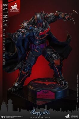 BATMAN ARKHAM ORIGINS FIGURA VIDEOGAME MASTERPIECE 1/6 XE SUIT HELLBAT VERSION HOT TOYS EXCLUSIVE 33 CM – HOT TOYS