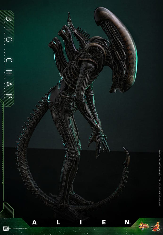 ALIEN FIGURA MOVIE MASTERPIECE 1/6 BIG CHAP 36 CM - HOT TOYS - Imagen 3