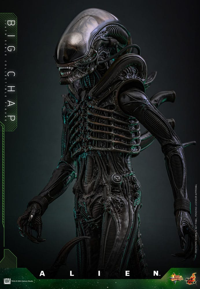 ALIEN FIGURA MOVIE MASTERPIECE 1/6 BIG CHAP 36 CM - HOT TOYS - Imagen 4