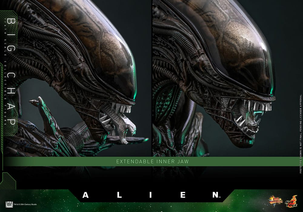 ALIEN FIGURA MOVIE MASTERPIECE 1/6 BIG CHAP 36 CM - HOT TOYS - Imagen 15