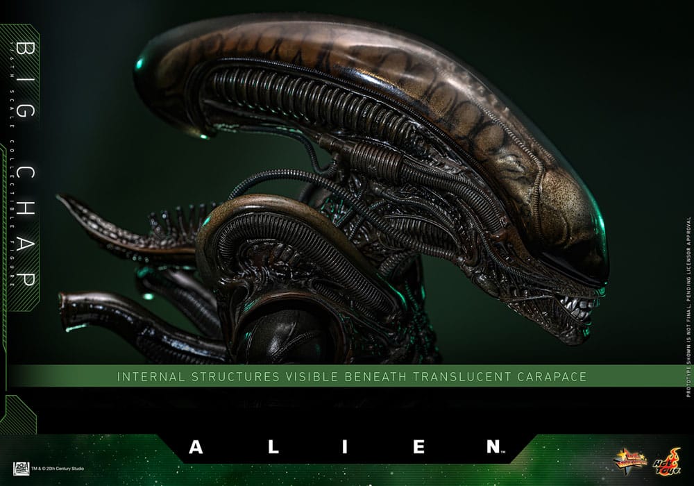 ALIEN FIGURA MOVIE MASTERPIECE 1/6 BIG CHAP 36 CM - HOT TOYS - Imagen 17