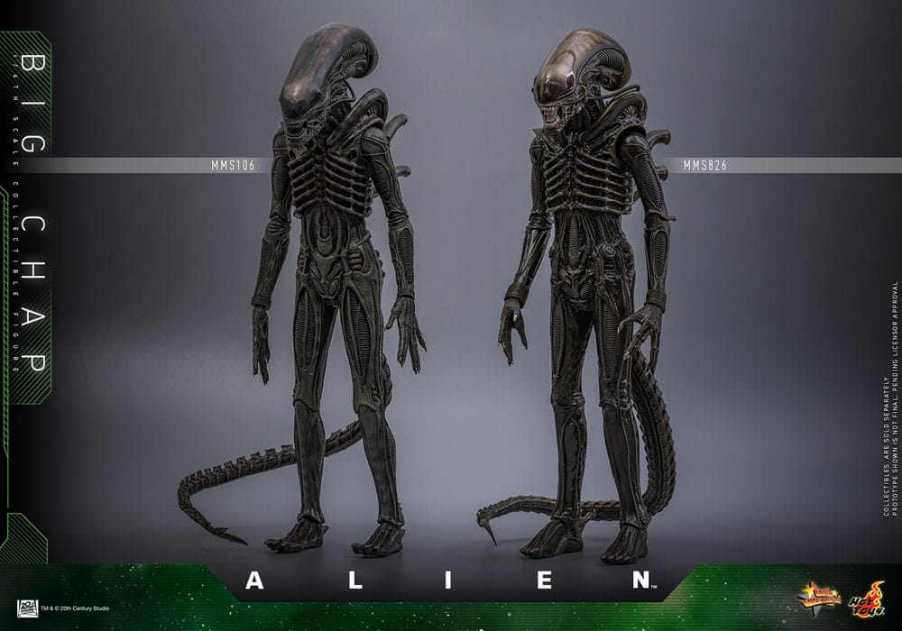ALIEN FIGURA MOVIE MASTERPIECE 1/6 BIG CHAP 36 CM - HOT TOYS - Imagen 20