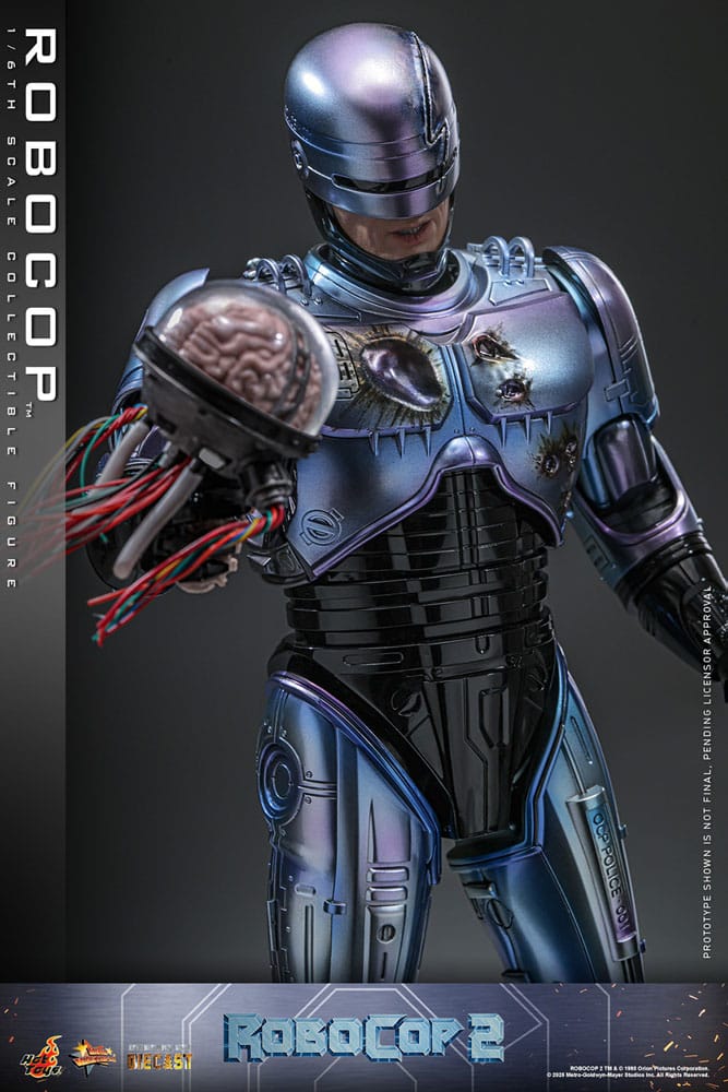 ROBOCOP 2 MOVIE MASTERPIECE DIECAST 1/6 ROBOCOP 30 CM - HOT TOYS - Imagen 3