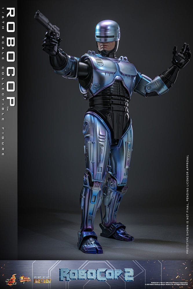ROBOCOP 2 MOVIE MASTERPIECE DIECAST 1/6 ROBOCOP 30 CM - HOT TOYS - Imagen 6