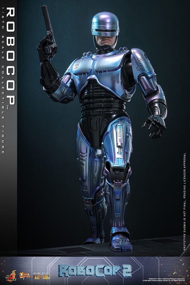 ROBOCOP 2 MOVIE MASTERPIECE DIECAST 1/6 ROBOCOP 30 CM - HOT TOYS - Imagen 9