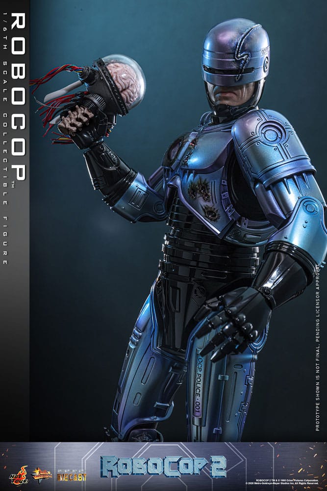 ROBOCOP 2 MOVIE MASTERPIECE DIECAST 1/6 ROBOCOP 30 CM - HOT TOYS - Imagen 10