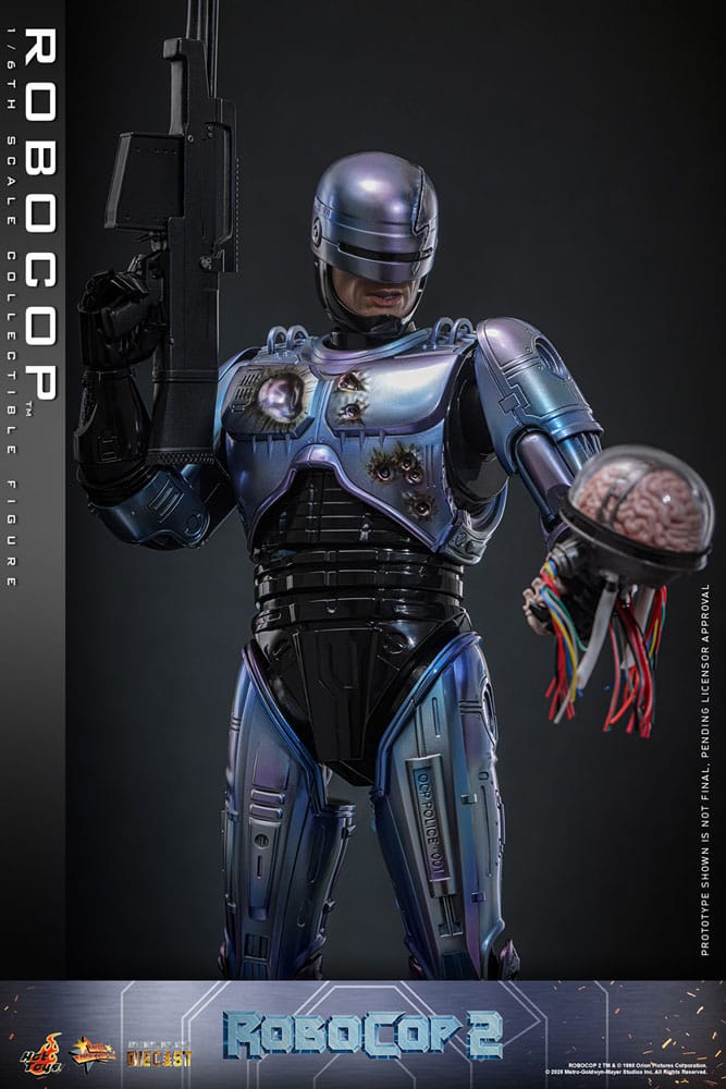 ROBOCOP 2 MOVIE MASTERPIECE DIECAST 1/6 ROBOCOP 30 CM - HOT TOYS - Imagen 11