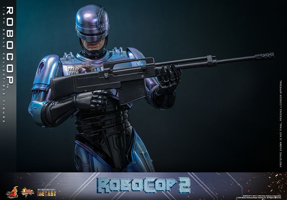 ROBOCOP 2 MOVIE MASTERPIECE DIECAST 1/6 ROBOCOP 30 CM - HOT TOYS - Imagen 14