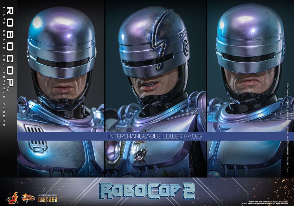 ROBOCOP 2 MOVIE MASTERPIECE DIECAST 1/6 ROBOCOP 30 CM - HOT TOYS - Imagen 18