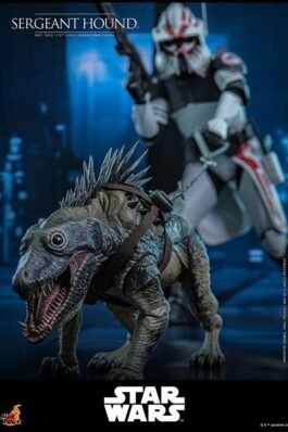 STAR WARS: THE CLONE WARS FIGURA 1/6 SERGEANT HOUND 30 CM – HOT TOYS