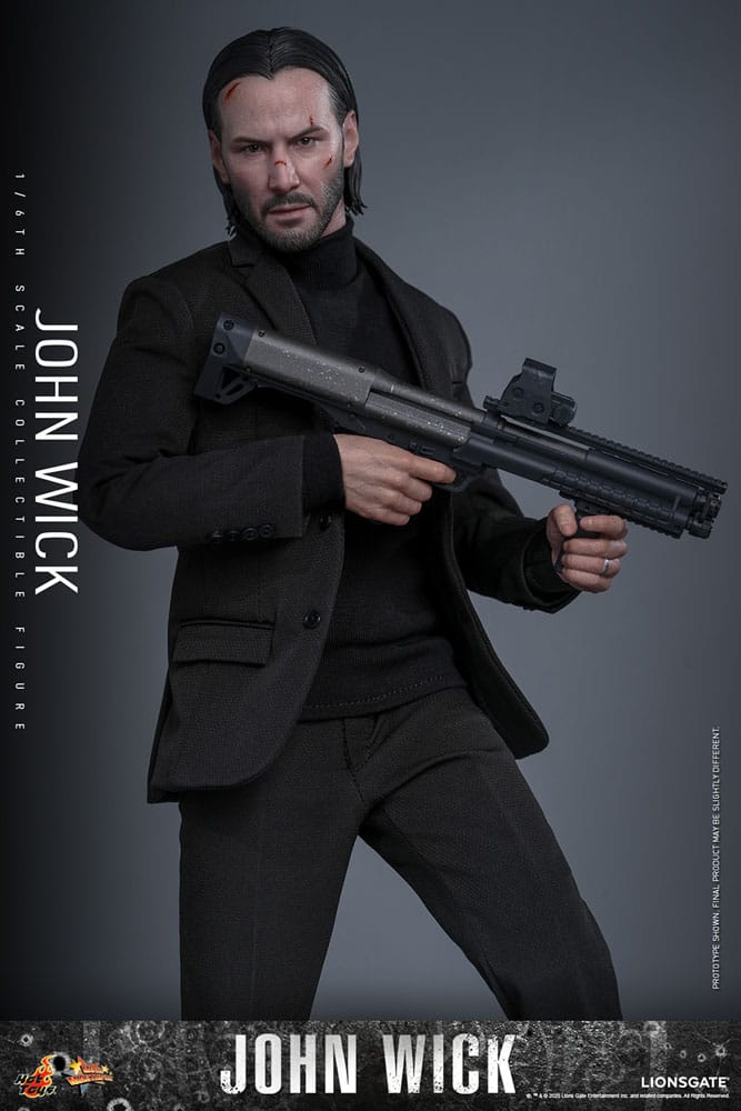JOHN WICK FIGURA MOVIE MASTERPIECE 1/6 JOHN WICK 31 CM - HOT TOYS - Imagen 4
