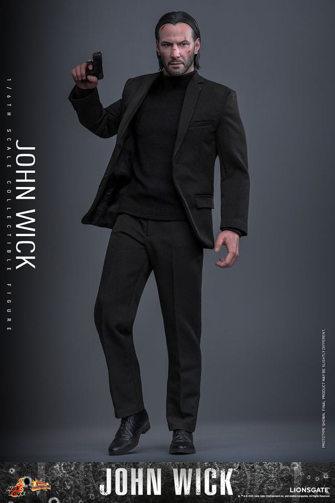 JOHN WICK FIGURA MOVIE MASTERPIECE 1/6 JOHN WICK 31 CM - HOT TOYS - Imagen 8
