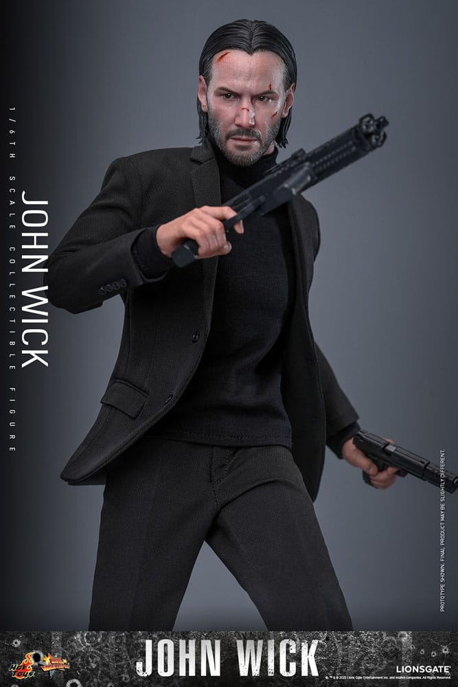 JOHN WICK FIGURA MOVIE MASTERPIECE 1/6 JOHN WICK 31 CM - HOT TOYS - Imagen 14