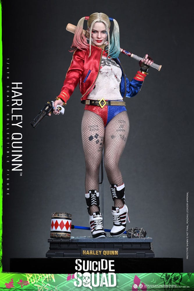 ESCUADRÓN SUICIDA FIGURA MOVIE MASTERPIECE 1/6 HARLEY QUINN 29 CM - HOT TOYS - Imagen 6