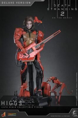 DEATH STRANDING 2: ON THE BEACH FIGURA VIDEOGAME MASTERPIECE 1/6 HIGGS (DELUXE VERSION) 33 CM – HOT TOYS