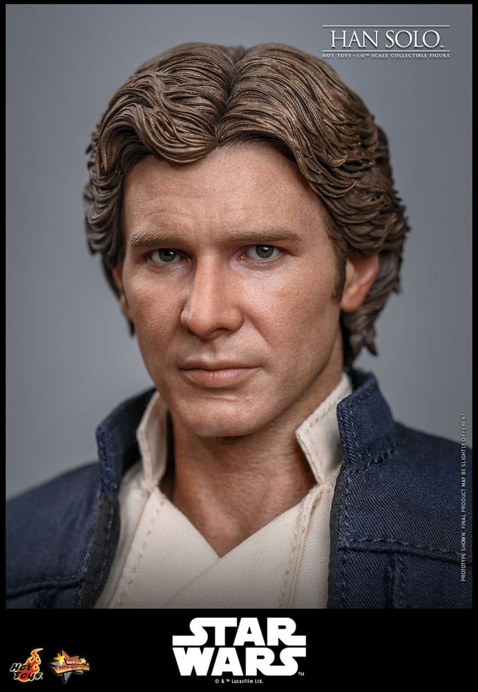 STAR WARS EPISODE V FIGURA MOVIE MASTERPIECE 1/6 HAN SOLO 31 CM - HOT TOYS - Imagen 16