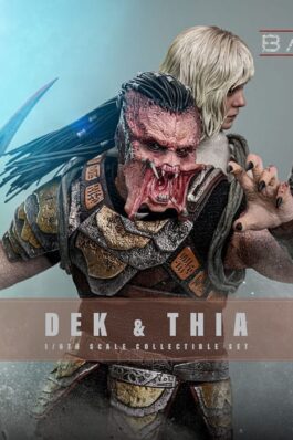 PREDATOR: BADLANDS FIGURA MOVIE MASTERPIECE 1/6 DEK & THIA 30 CM – HOT TOYS