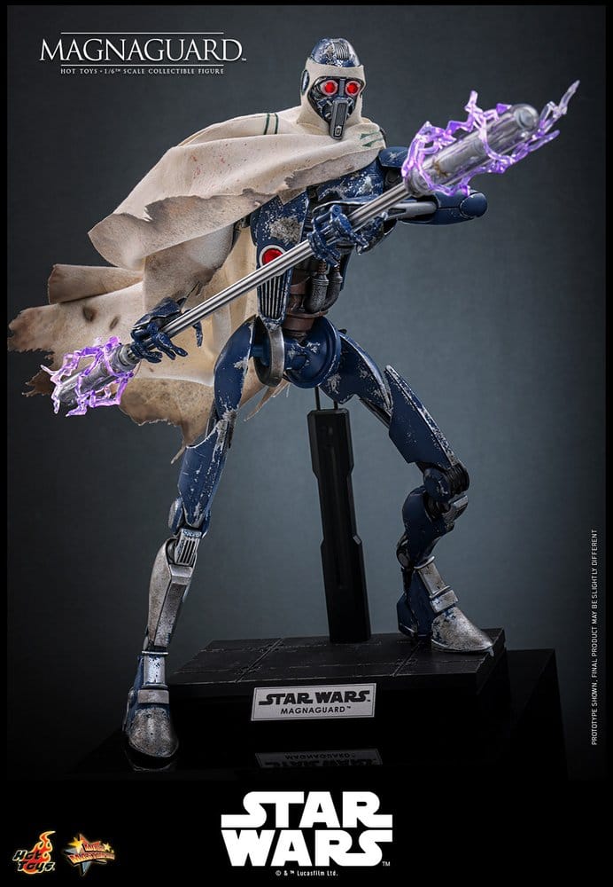 STAR WARS: THE CLONE WARS FIGURA 1/6 MAGNAGUARD 34 CM - HOT TOYS - Imagen 4