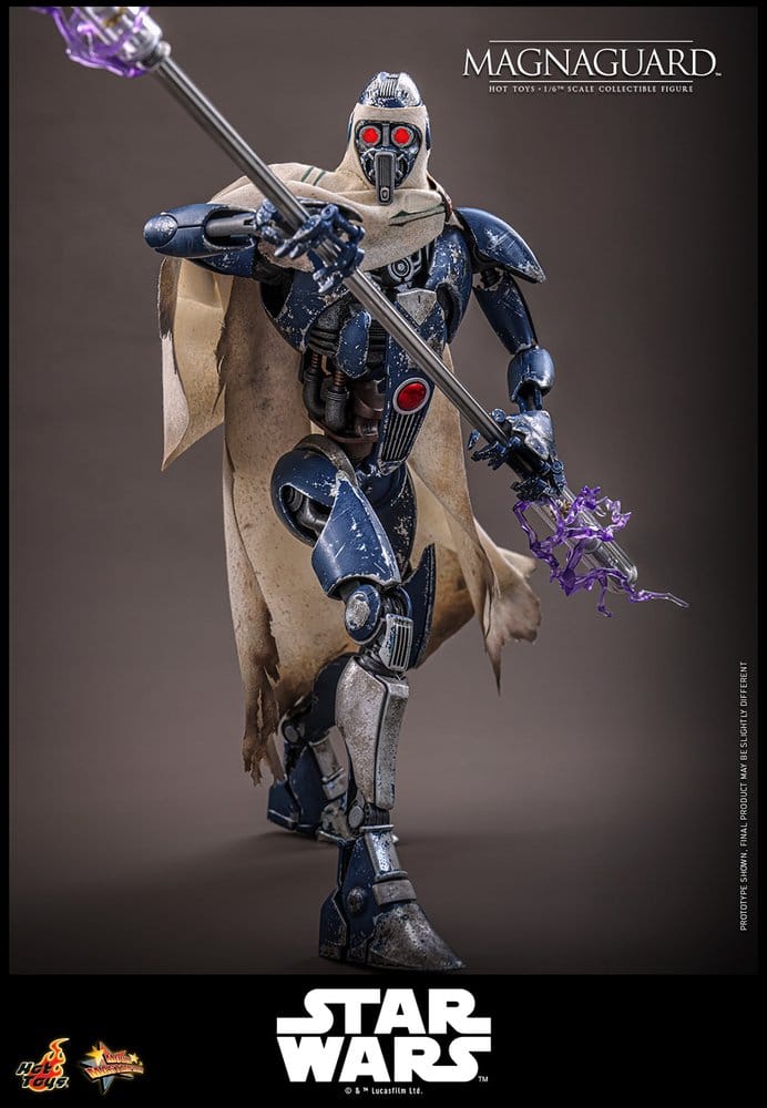 STAR WARS: THE CLONE WARS FIGURA 1/6 MAGNAGUARD 34 CM - HOT TOYS - Imagen 6