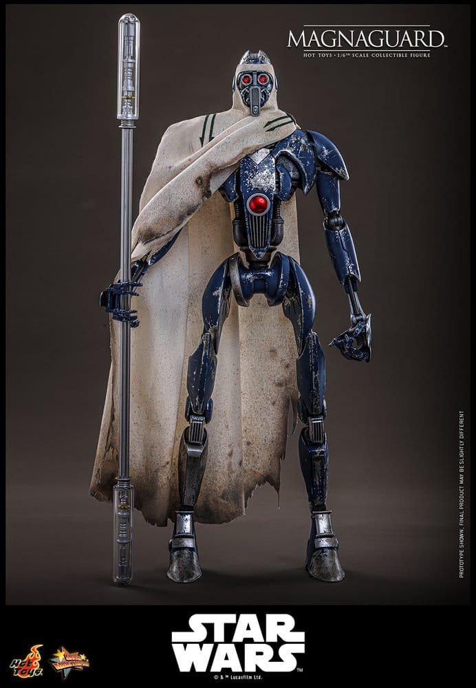 STAR WARS: THE CLONE WARS FIGURA 1/6 MAGNAGUARD 34 CM - HOT TOYS - Imagen 8