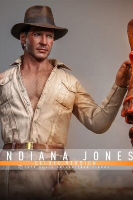 INDIANA JONES FIGURA MOVIE MASTERPIECE 1/6 INDIANA JONES (DELUXE VERSION) 30 CM – HOT TOYS