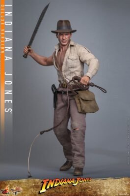 INDIANA JONES FIGURA MOVIE MASTERPIECE 1/6 INDIANA JONES (DELUXE VERSION) 30 CM – HOT TOYS