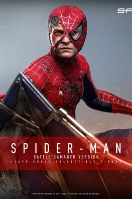 SPIDER-MAN FIGURA MOVIE MASTERPIECE 1/6 SPIDER-MAN (BATTLE DAMAGED VERSION) 30 CM – HOT TOYS