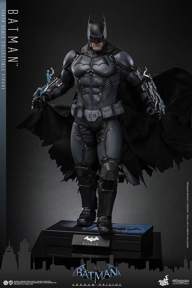 BATMAN ARKHAM ORIGINS FIGURA VIDEOGAME MASTERPIECE 1/6 BATMAN 33 CM - HOT TOYS - Imagen 3