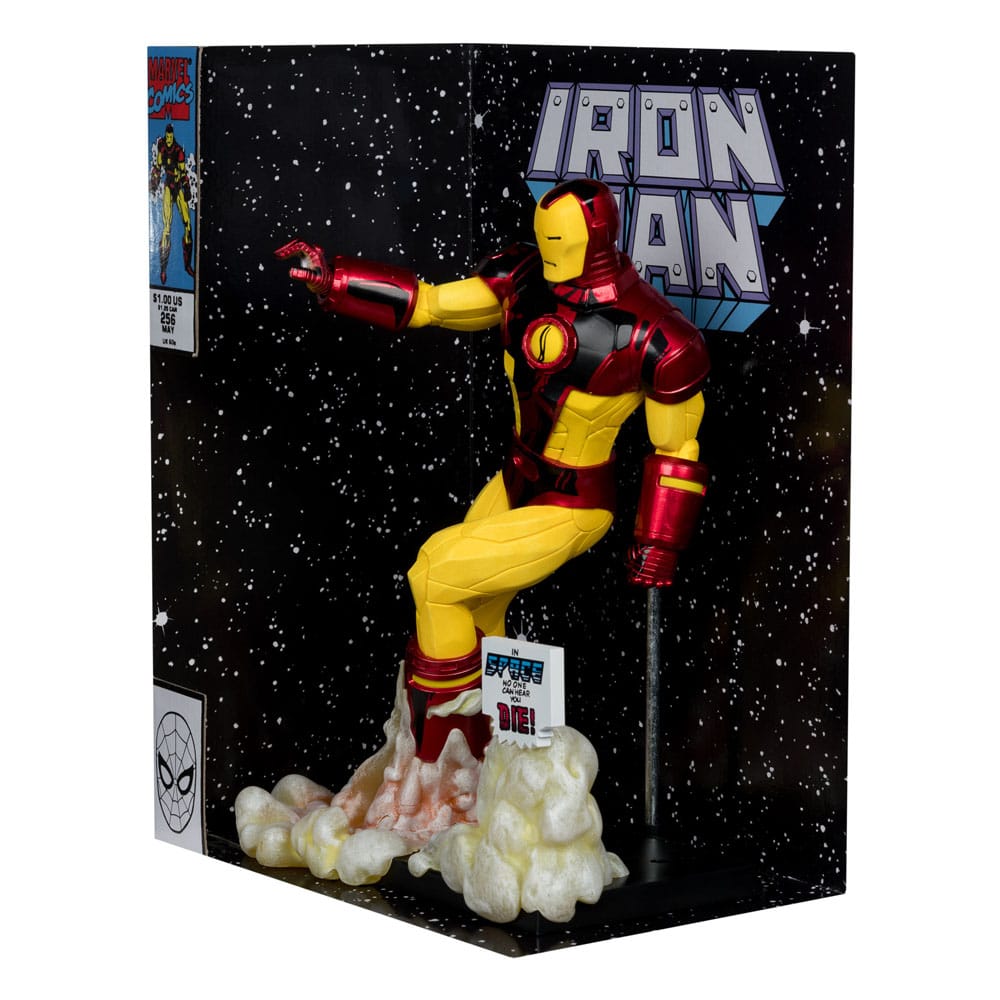 IRON MAN (IRON MAN #256) - MARVEL - 1/6 SCALE COLLECTIBLE FIGURE W/SCENE - 26 CM - MCFARLANE TOYS - Imagen 6