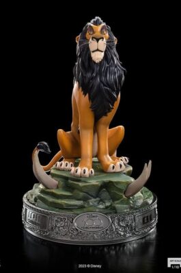 SCAR 100 YEARS VERSION – THE LION KING – DISNEY 100TH – ART SCALE 1/10 – IRON STUDIOS