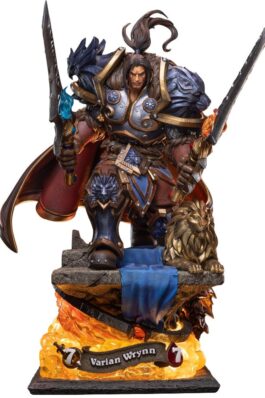 VARIAN WRYNN – BLIZZARD HEARTHSTONE – 1/10 SCALE STATUE – HEX COLLECTIBLES