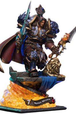 VARIAN WRYNN – BLIZZARD HEARTHSTONE – 1/6 SCALE PREMIUM STATUE – HEX COLLECTIBLES