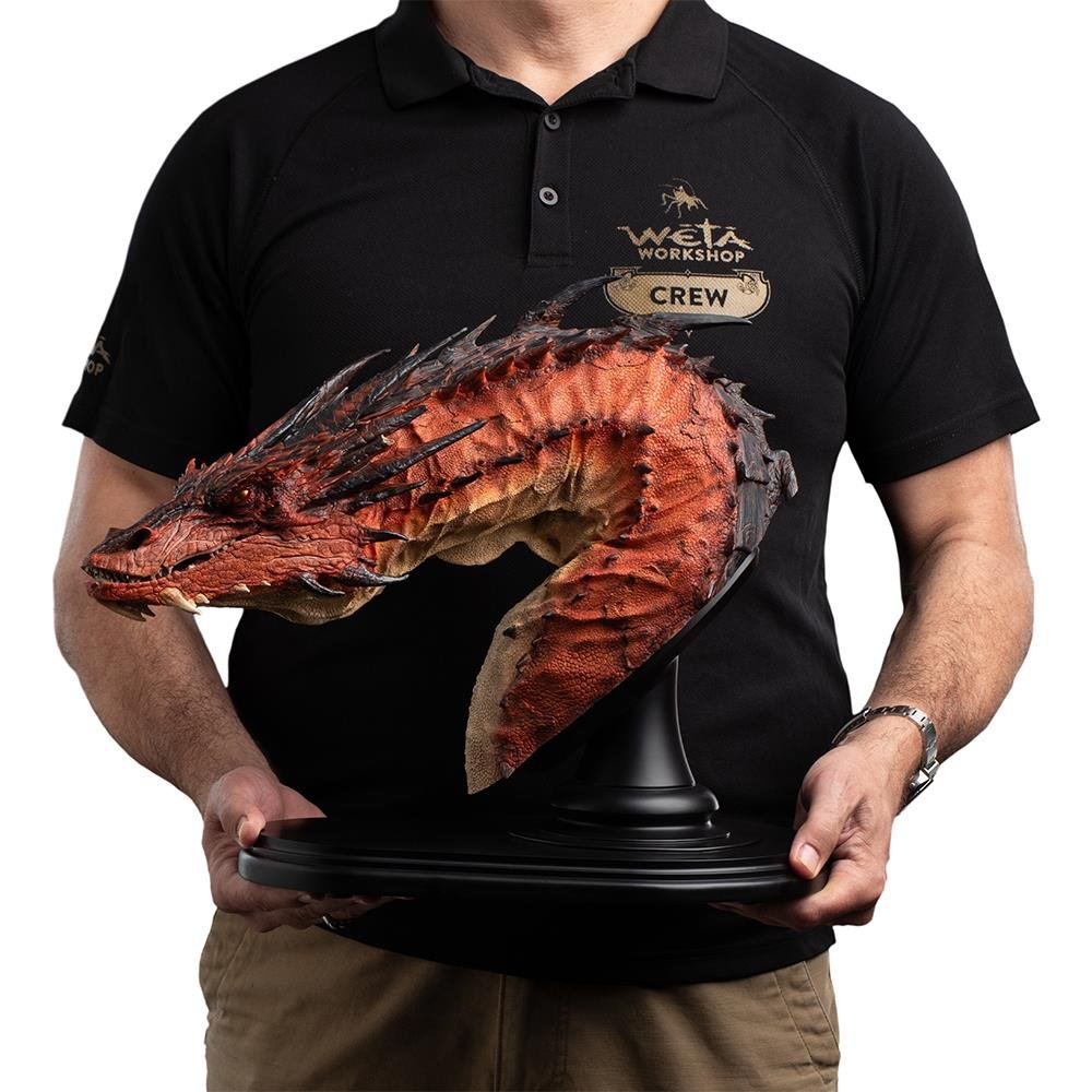 SMAUG THE TERRIBLE - THE HOBBIT - BUST - WETA WORKSHOP - Imagen 10